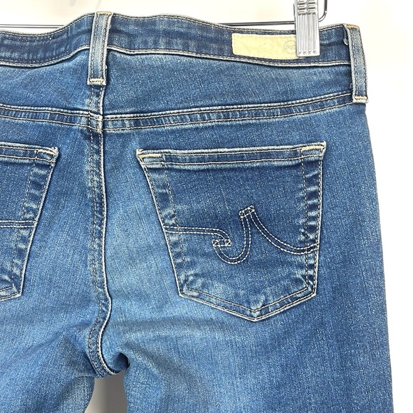 AG Adriano Goldschmied The Legging Ankle 14 Years Radiant Blue Step-Hem Jeans - Picture 7 of 12